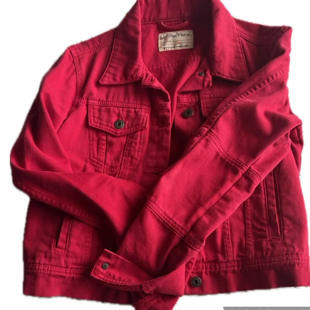 Free People Rumors Denim Jacket